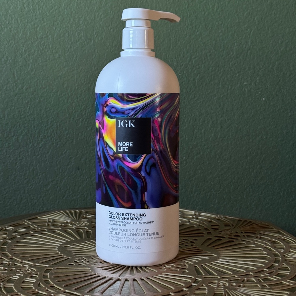 IGK More Life Color Extending Gloss Shampoo - Multicolor